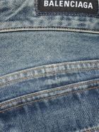 BALENCIAGA Flared Denim Cargo Jeans