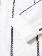 SMR Days - Aproador Embroidered Organic Cotton Worker Jacket - Neutrals