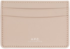 A.P.C. Pink André Card Holder