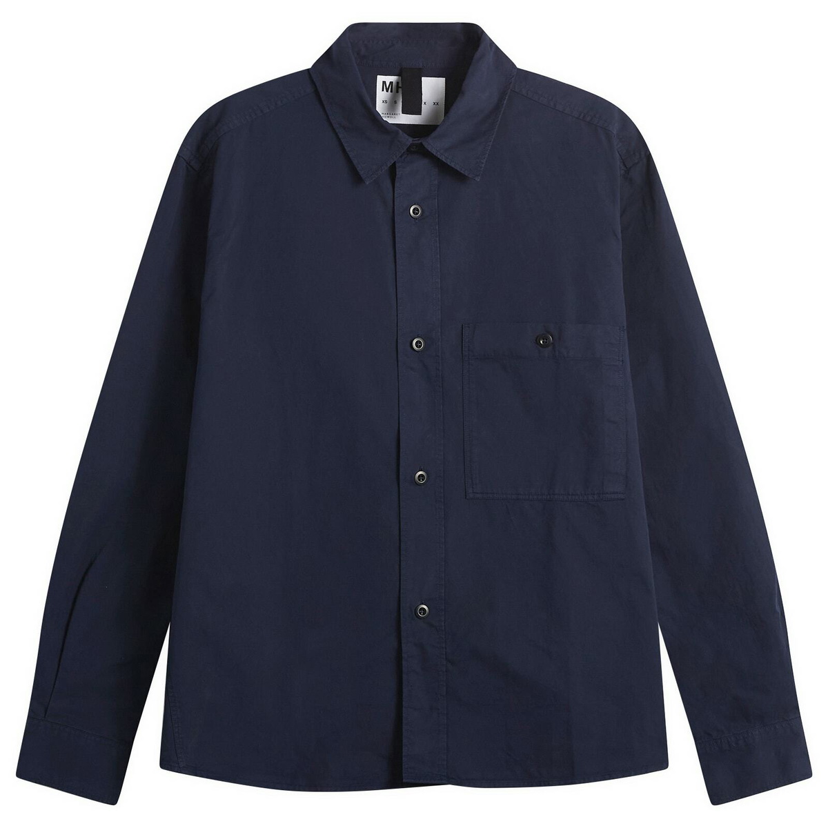 MHL by Margaret Howell Men's Overall Shirt in Midnight MHL by