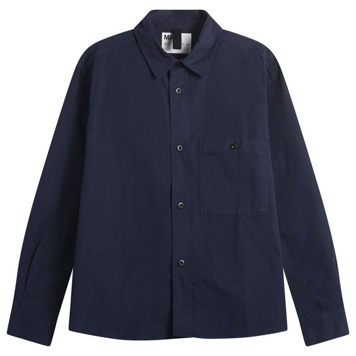 Photo: MHL by Margaret Howell Men's Overall Shirt in Midnight