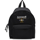 VETEMENTS Black Antwerp Logo Backpack