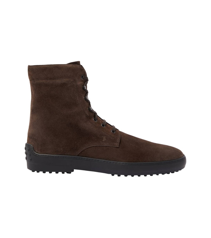 Photo: Tod's Suede lace-up boots