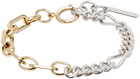 Justine Clenquet Silver & Gold Vesper Bracelet