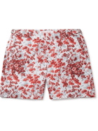 ORLEBAR BROWN - Bulldog Mid-Length Printed Swim Shorts - Pink