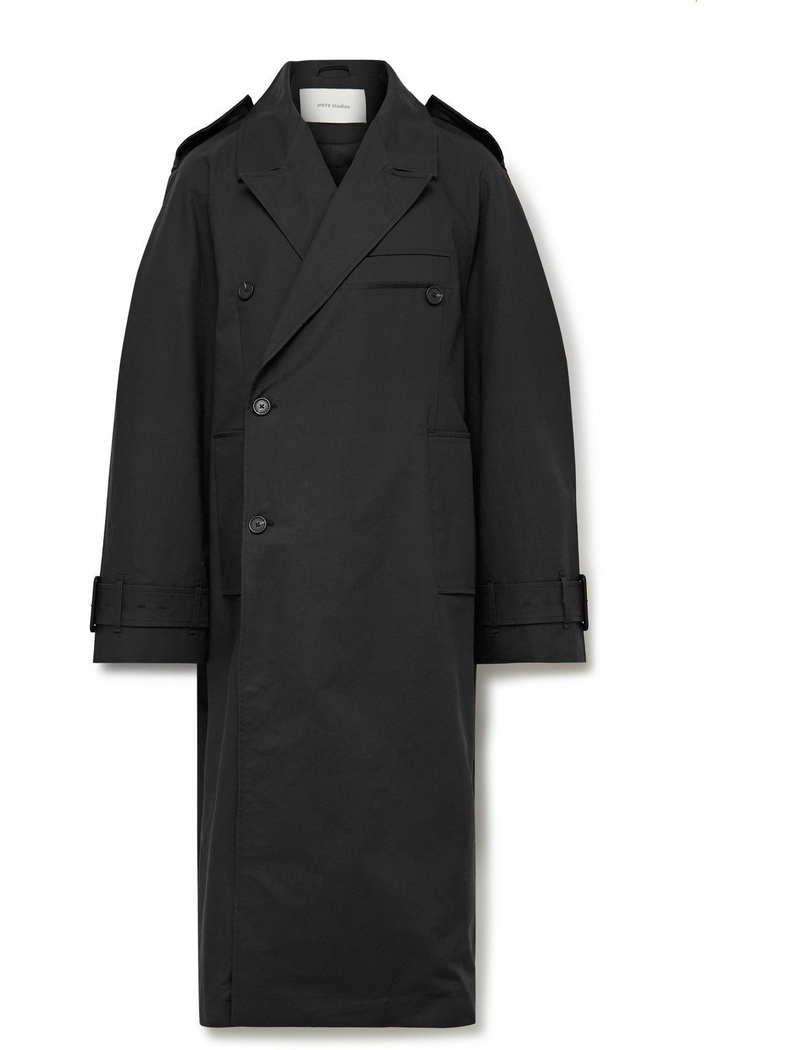 Entire Studios GOODMAN トレンチ　サイズS Entire Studios Black Goodman Trench Coat Entire Studios