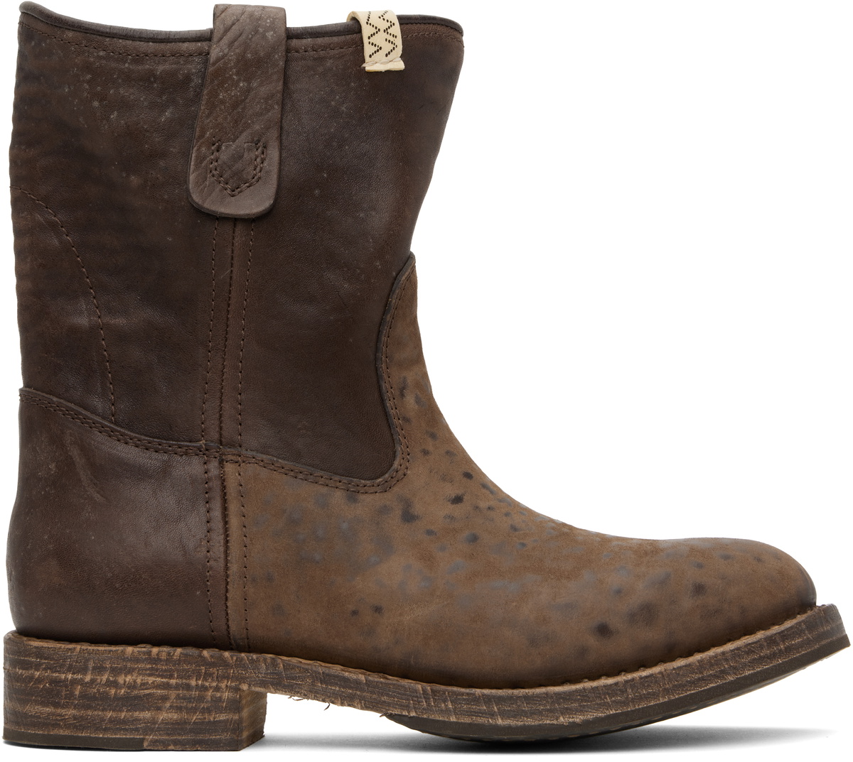 visvim Black 'T.W.O BOOTS-Folk' Chelsea Boots Visvim visvim Black 'T.W.O BOOTS-Folk' Chelsea Boots Visvim