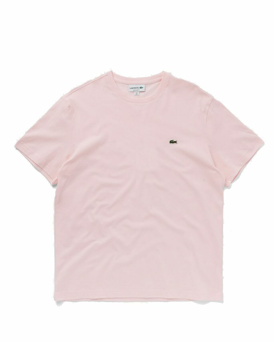 Photo: Lacoste T Shirt Pink - Mens - Shortsleeves
