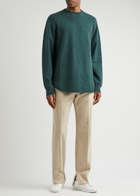 Extreme Cashmere N°53 Crew Hop Cashmere-blend Jumper - Green - One Size