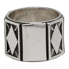 Emanuele Bicocchi Silver Rhombus Ring