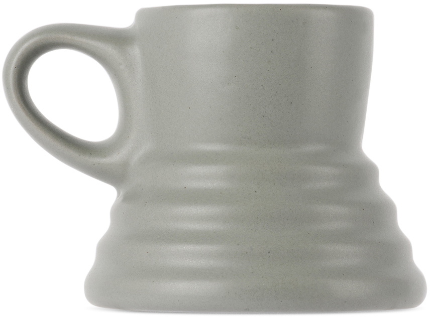 BKLYN CLAY SSENSE Exclusive Gray No-Spill Mug