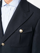 BRUNELLO CUCINELLI - Wool Single-breasted Blazer Jacket