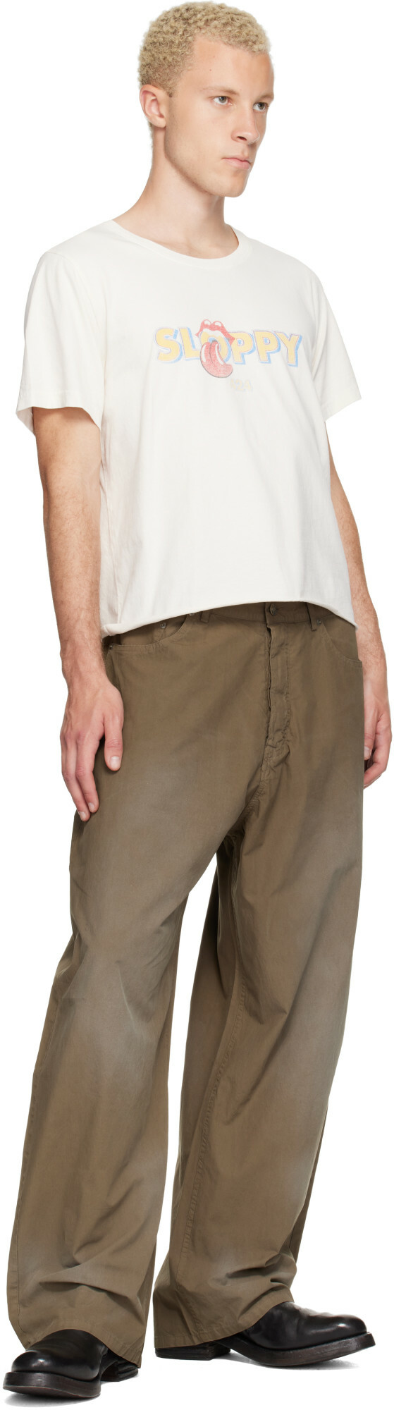 424 Khaki Big Daddy Trousers
