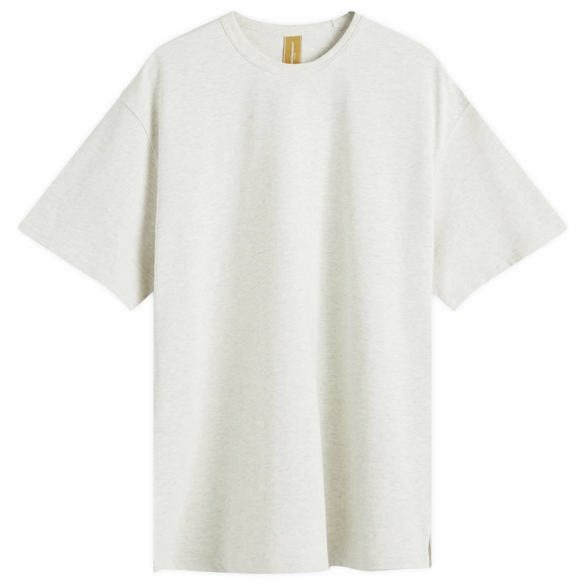FrizmWORKS Men's OG Double Rib Oversized T-Shirt in Oatmeal FrizmWORKS