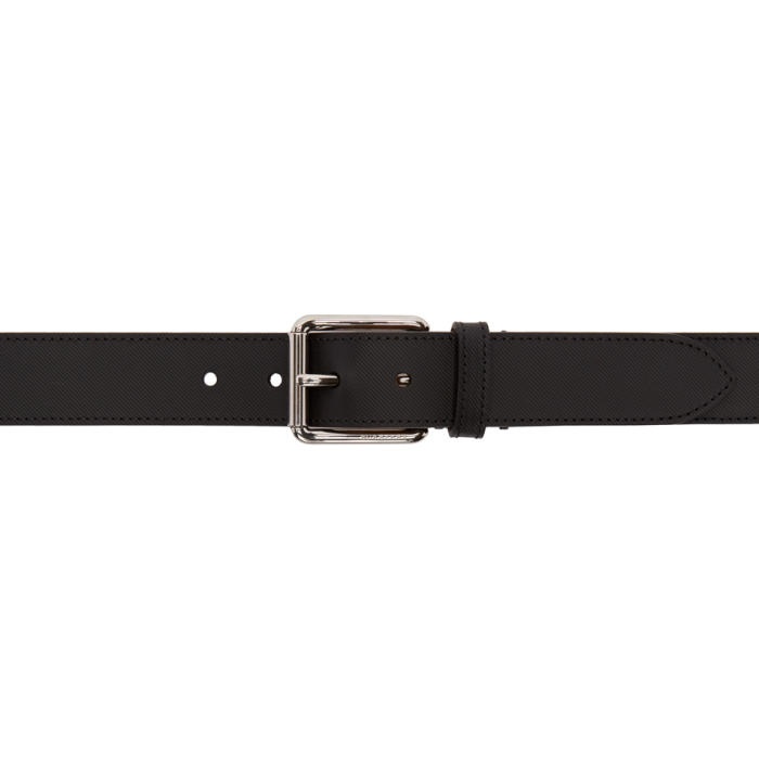 Photo: Burberry Black Trench Leather Bridle Belt 