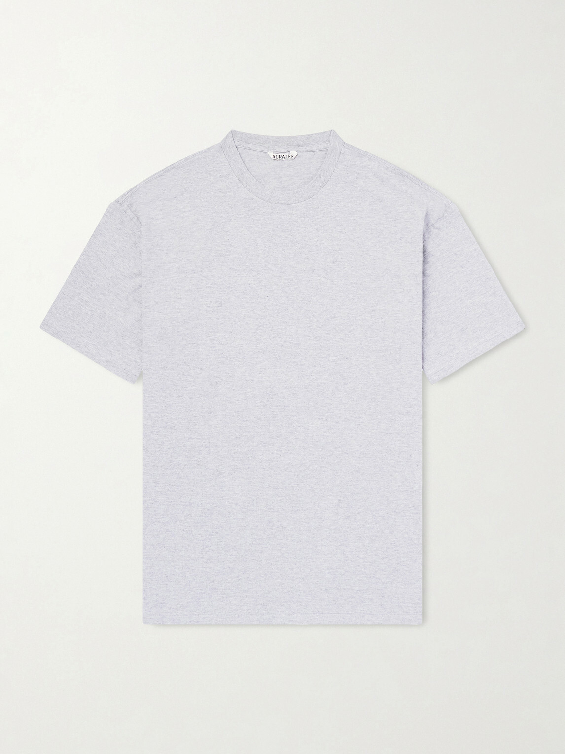 Auralee - Cotton-Jersey T-Shirt - Gray Auralee