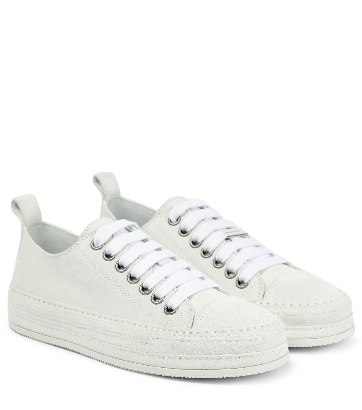 スニーカー ANN DEMEULEMEESTER Chalk Suede Sneakers Ann Demeulemeester Chalk Suede Sneakers Ann Demeulemeester