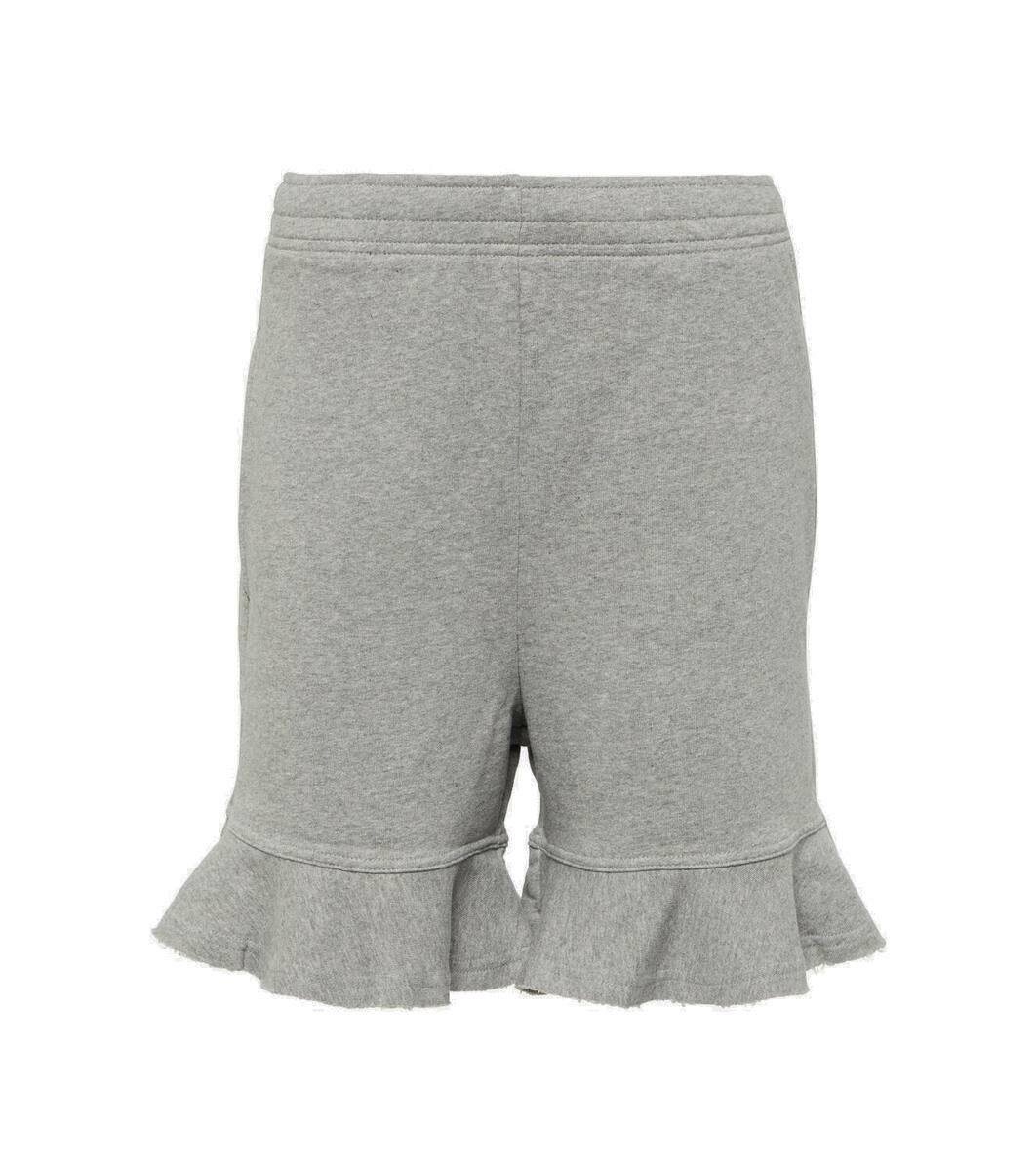 JW Anderson Women's Perforated Knit Shorts Black