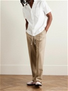Noah - Camp-Collar Cotton-Poplin Shirt - White