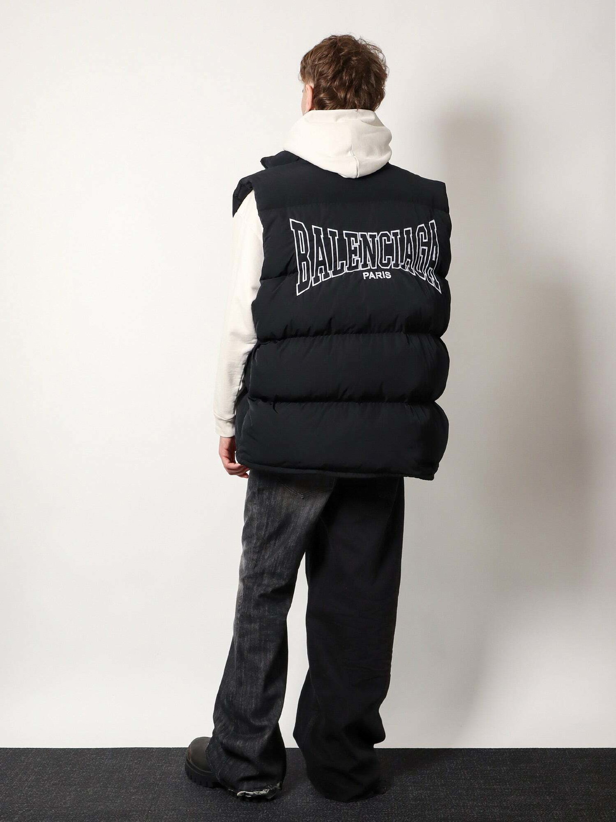テーラードジャケット BALENCIAGA JACKET (839090TRO31 1000) Balenciaga Jacket Black Mens Balenciaga