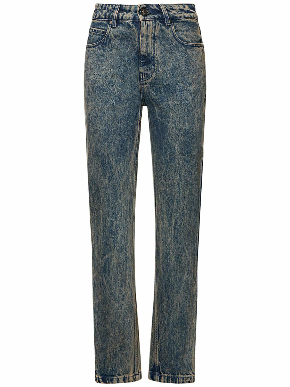 FERRARI - Cotton Denim Jeans