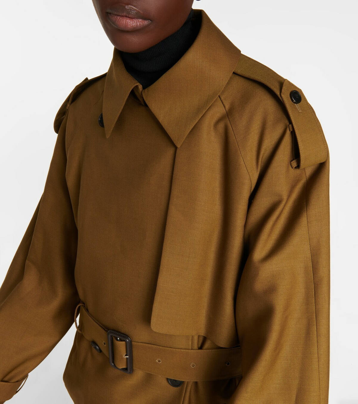 The Row - Yeli wool-blend trench coat The Row
