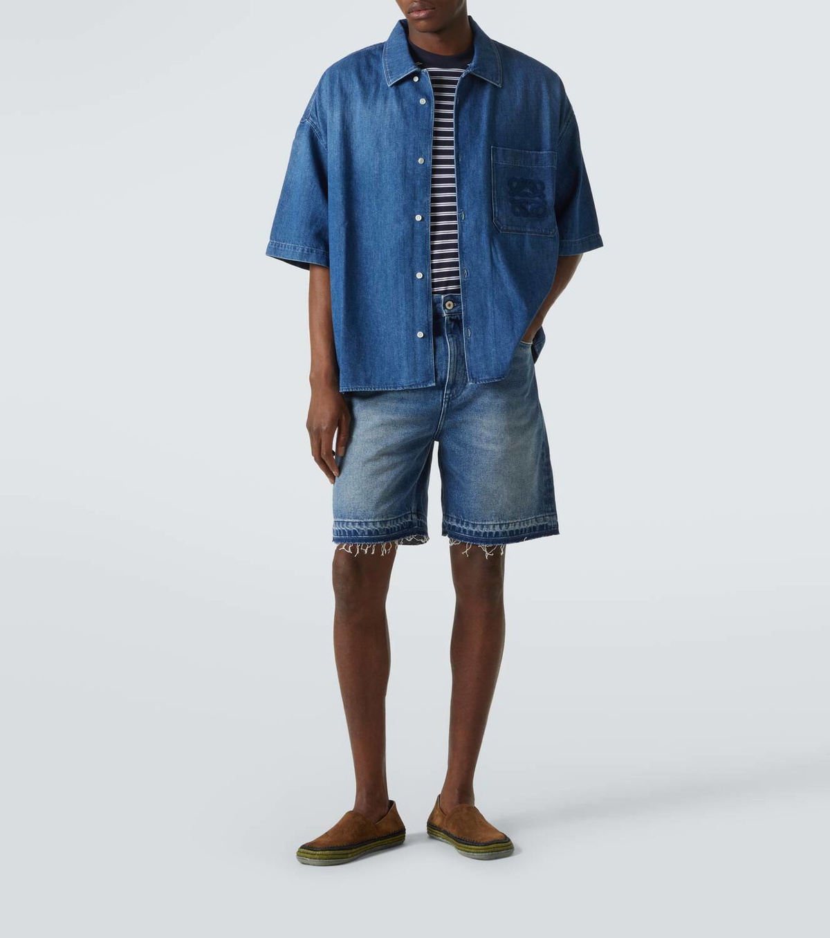 Loewe Paula's Ibiza denim shorts Loewe