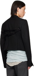 Rick Owens Black Porterville Alice Blazer