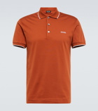 Zegna - Cotton-blend piqué polo shirt