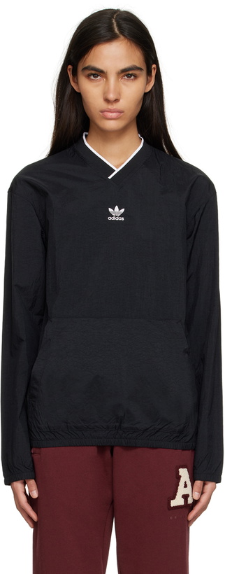 Photo: adidas Originals Black Rekive Sweatshirt