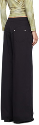 Chopova Lowena Navy Manrope Trousers