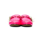 Gucci Pink Fluorescent Princetown Loafers