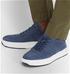 Tod's - Cassetta Nubuck Sneakers - Blue