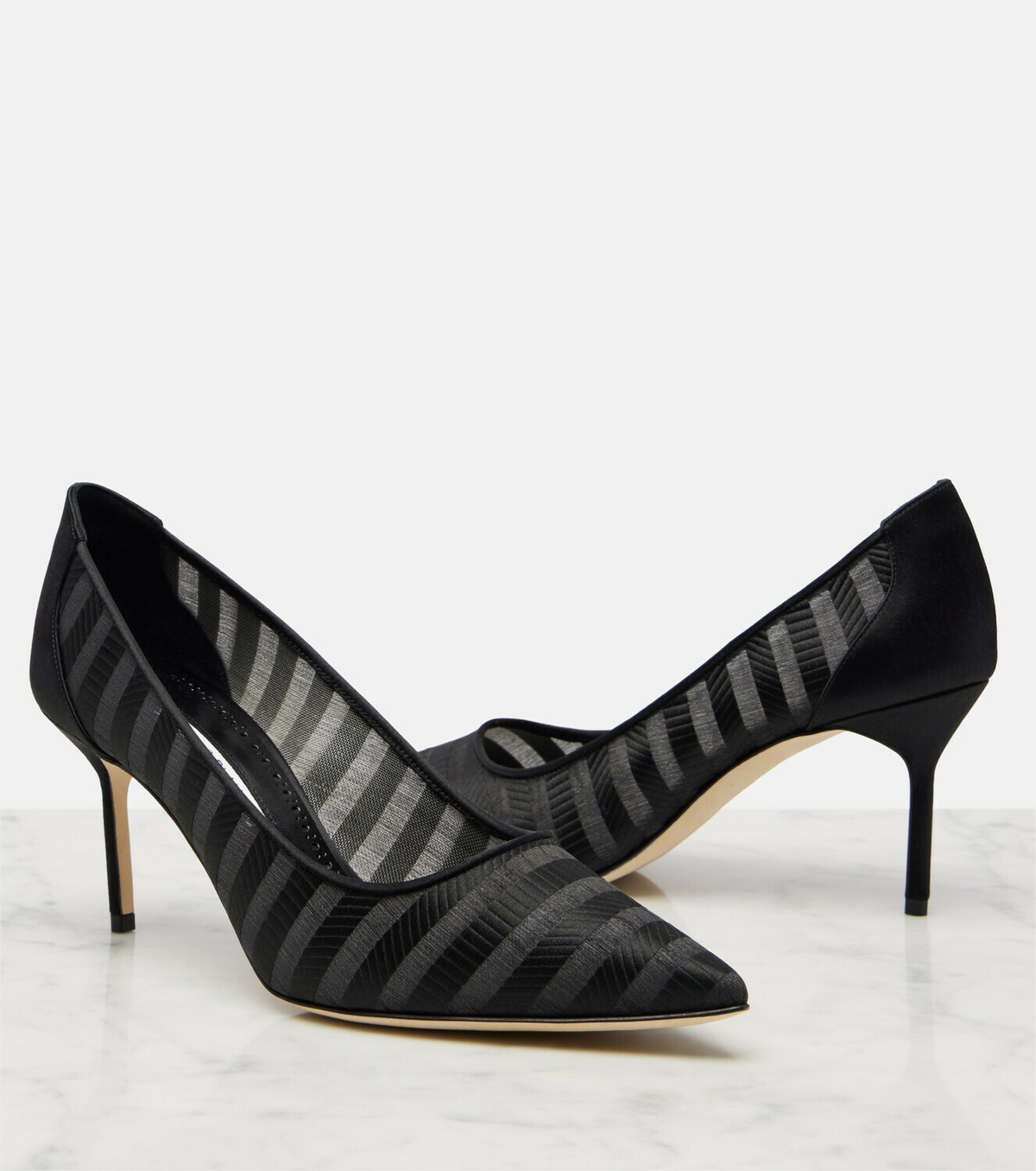 Manolo Blahnik Bbla organza pumps