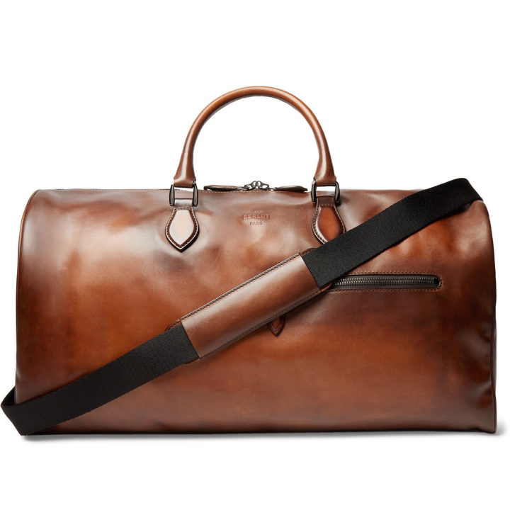 Photo: Berluti - Jour Off Large Leather Holdall - Brown