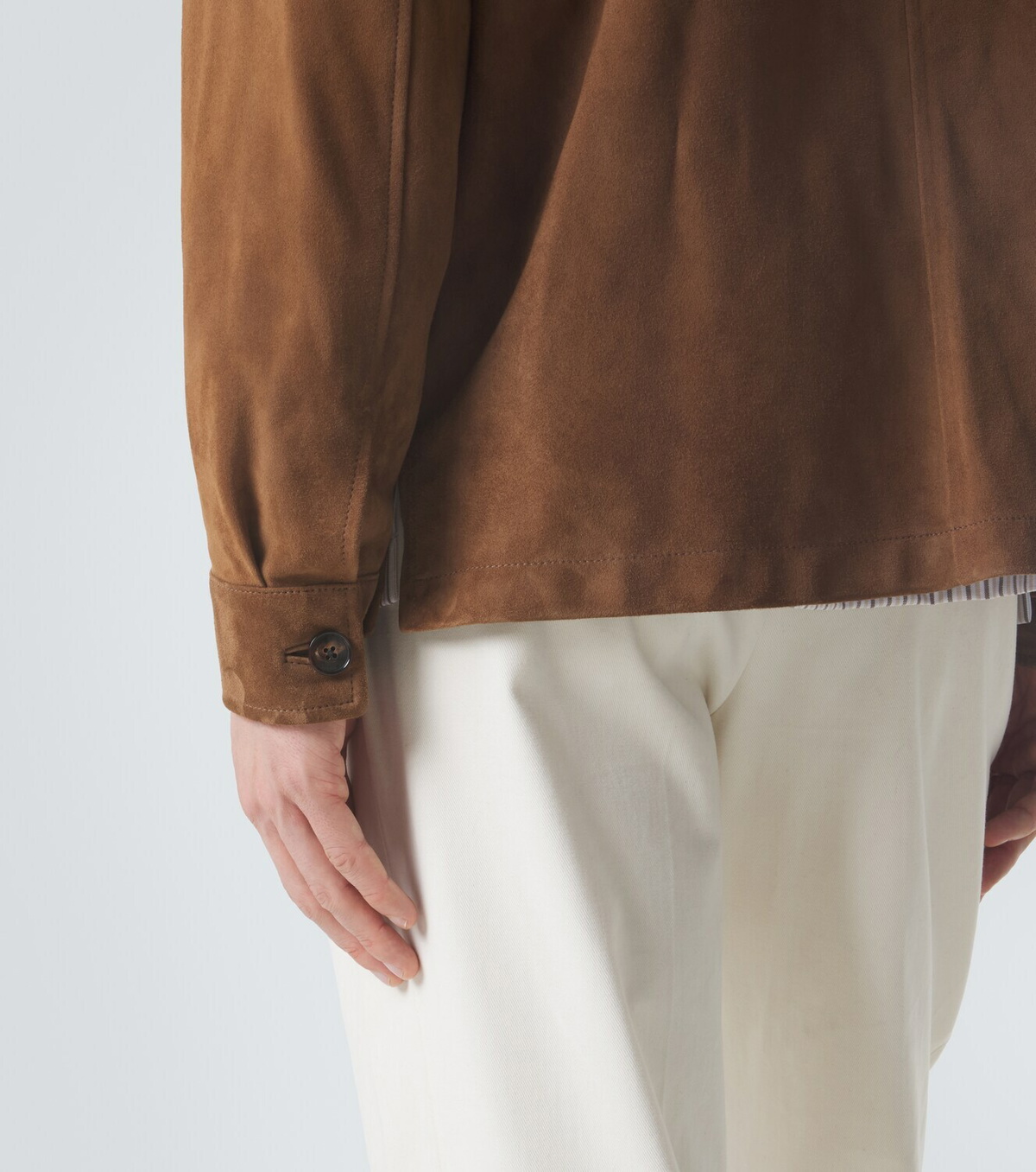 Umit Benan Santiago suede jacket