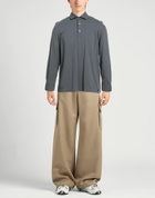 Drumohr Mens Polo shirt Charcoal