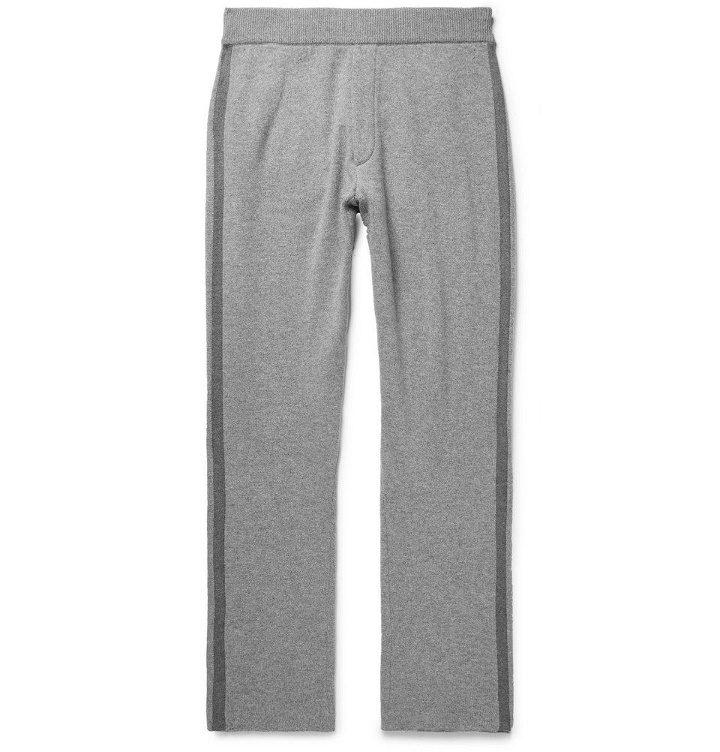 Photo: Berluti - Two-Tone Wool and Cashmere-Blend Sweatpants - Men - Gray