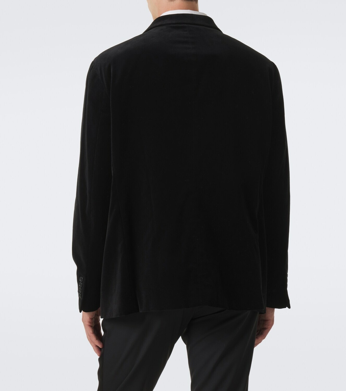Polo Ralph Lauren Single-breasted velvet blazer