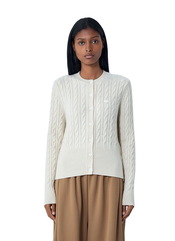 Photo: Lacoste Cable Knit Cardigan