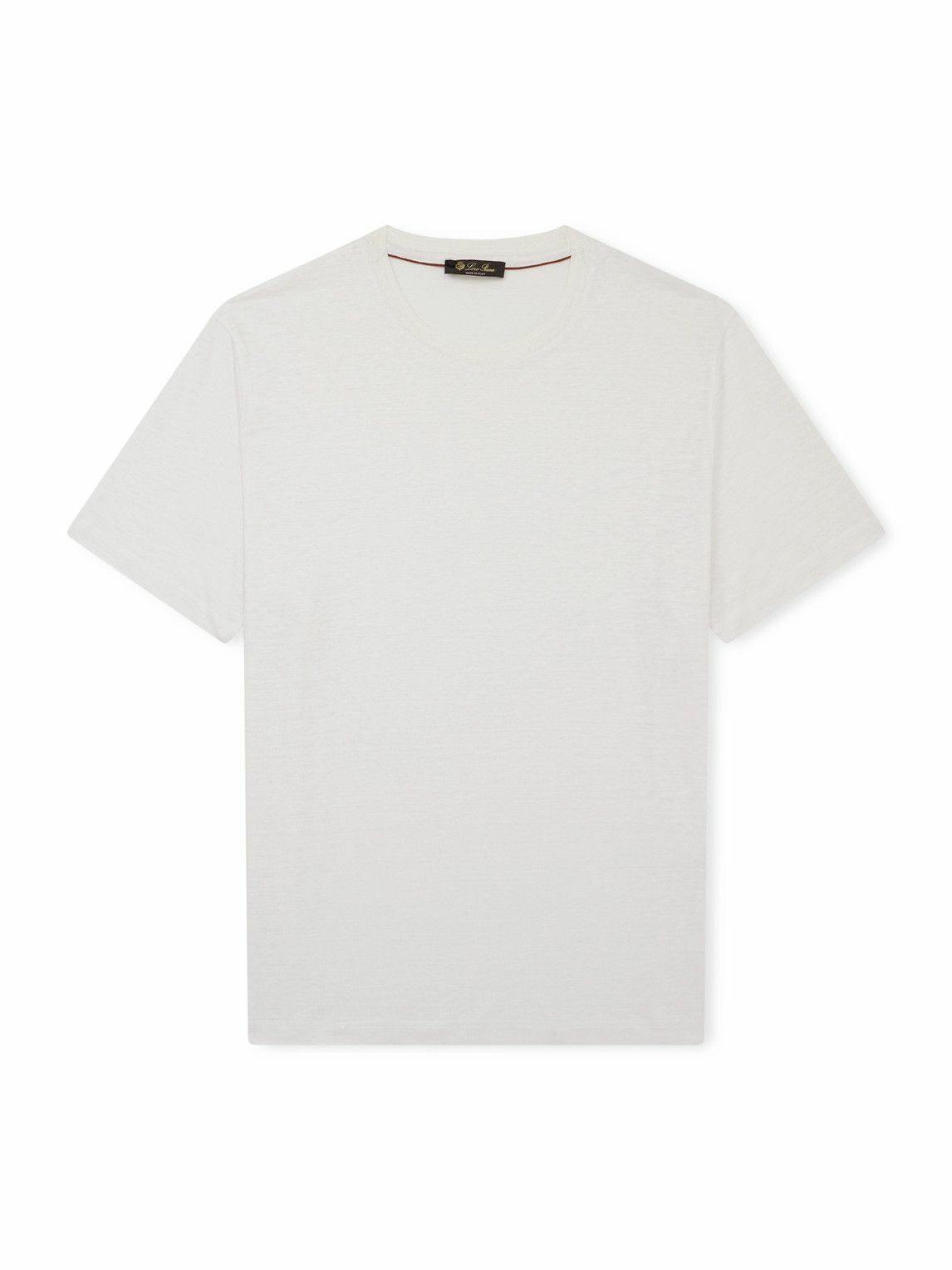 Loro Piana - Linen T-Shirt - White