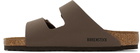 Birkenstock Brown Regular Arizona Sandals
