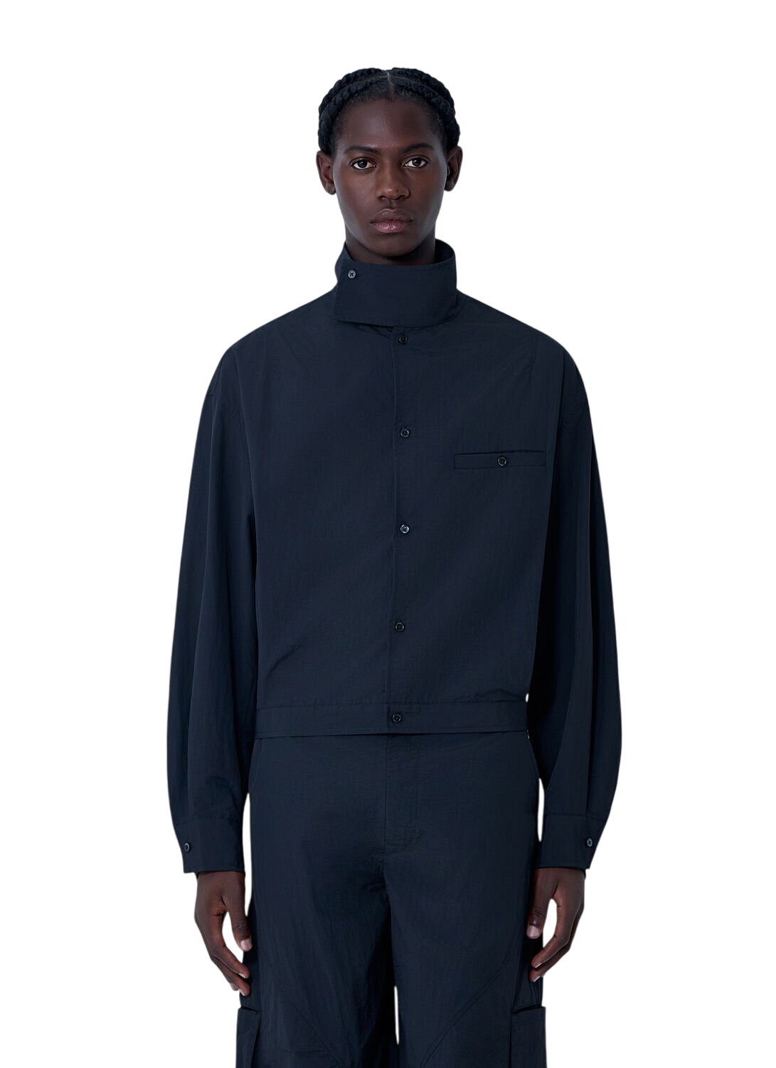 JACQUEMUS Black Les Classiques 'Le blouson Linu' Jacket Jacquemus