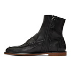 Loewe Black Loafer Boots
