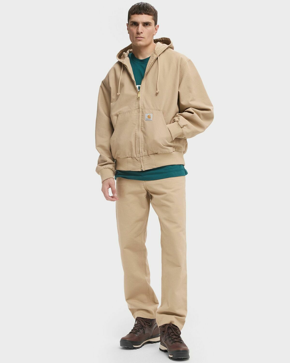 Carhartt WIP OG Active Jacket Beige Mens Windbreaker Carhartt WIP
