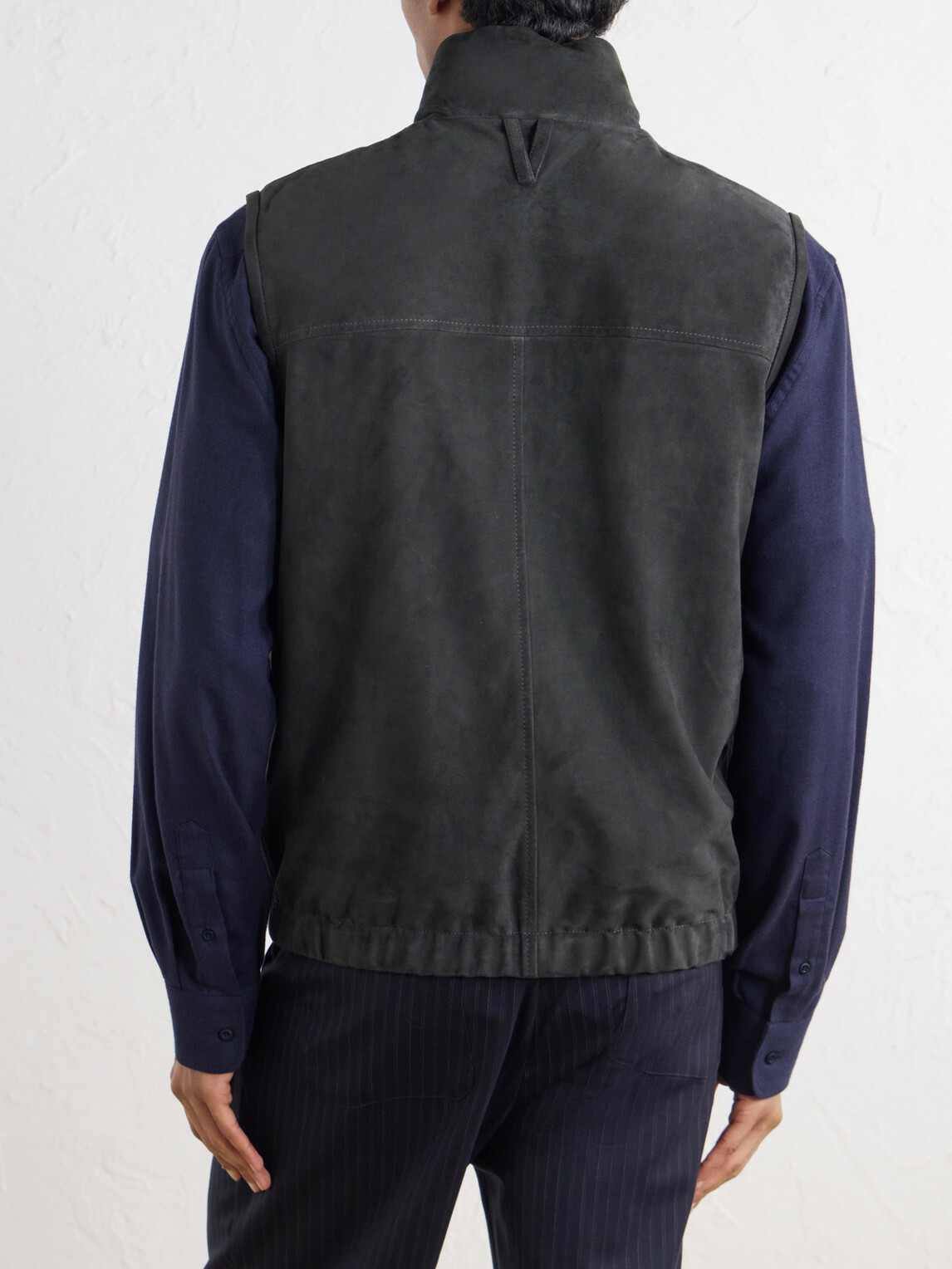 Valstar - Reversible Suede Vest - Black