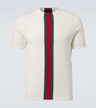 Gucci Web Stripe cotton T-shirt