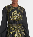 Giambattista Valli Papier Peint cotton poplin gown