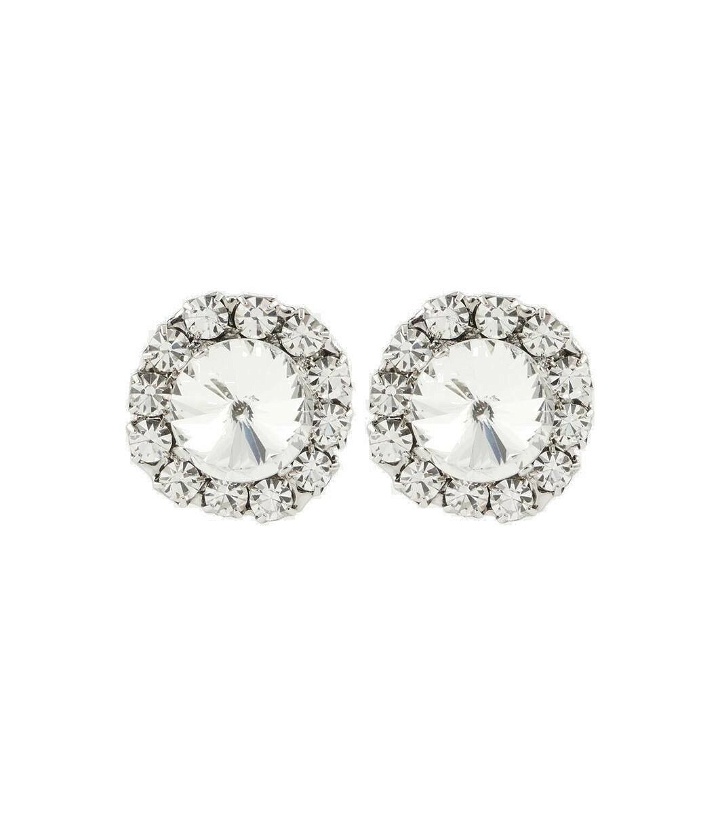 Photo: Jennifer Behr Dominque crystal-embellished earrings
