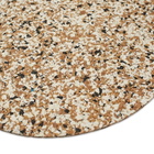 Yod and Co Speckled Cork Round Place Mat in Black